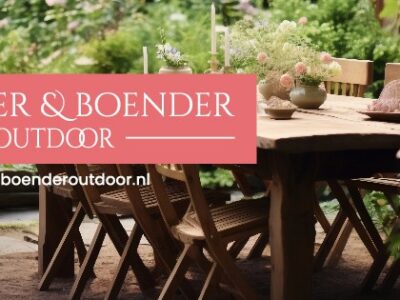 boender outdoor tuinmeubelen samenwerking